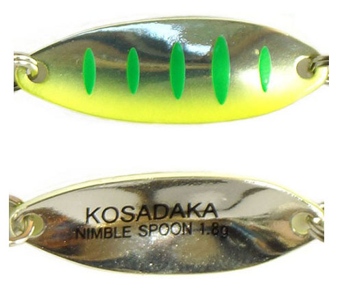  Kosadaka Trout Police Nimble Spoon, 1,8, M99
