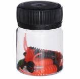 Приманка Nova Fish TAN-TA, 5.0 см / 9 шт / цв. Red-Black / чеснок NF